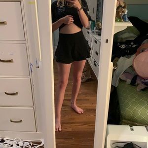 Zara Basic flowy shorts